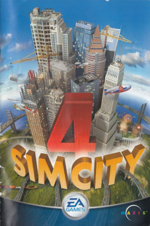 sim city 4 clean cover art